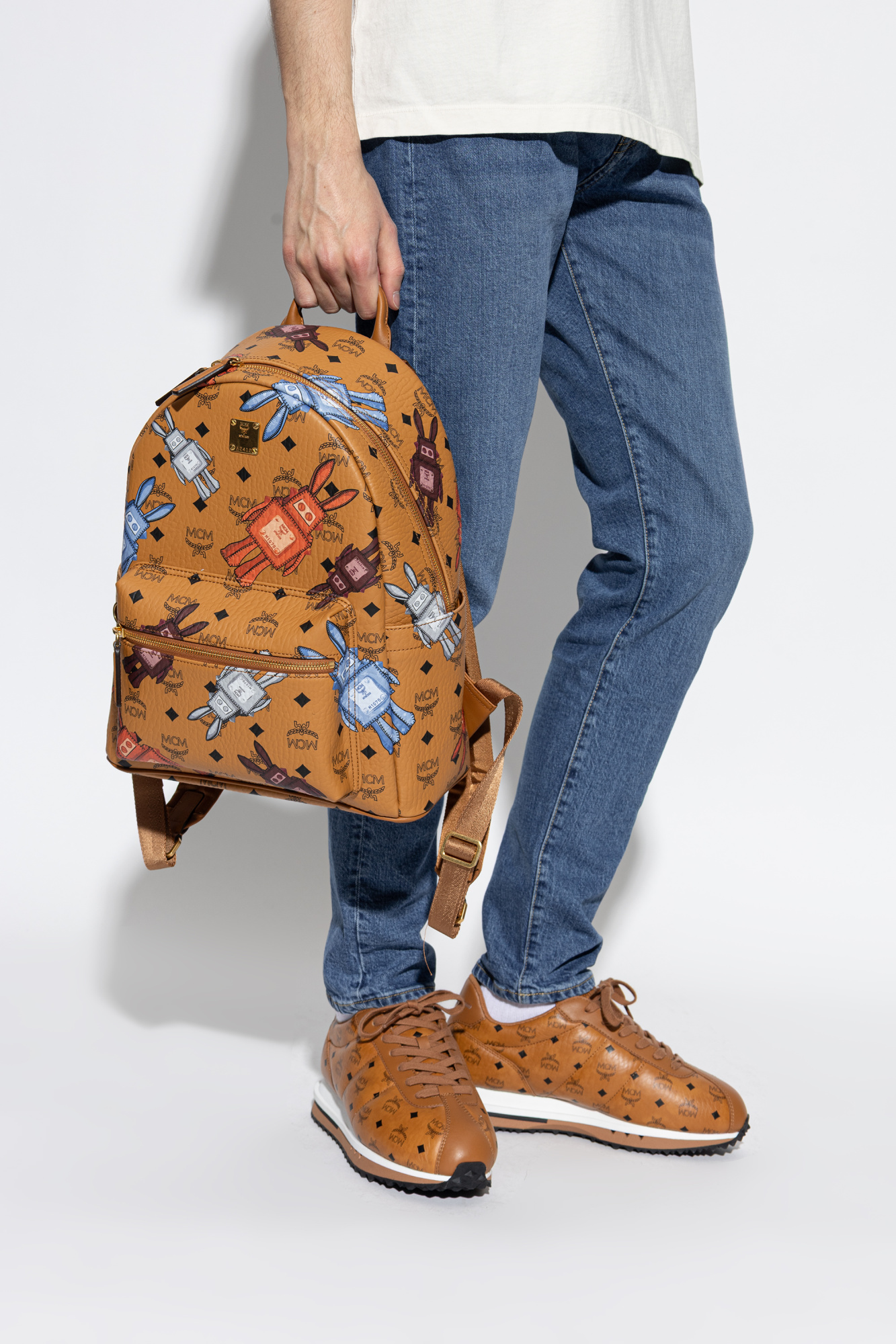 MCM Backpack with logo | Men's | Vitkac